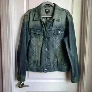 Lee Premium Denim Jacket Size L Large